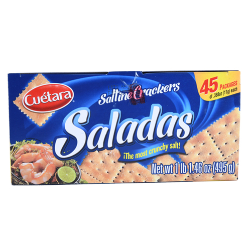 Cuetara Saltine Crackers 45ct 17.46ozwholesale