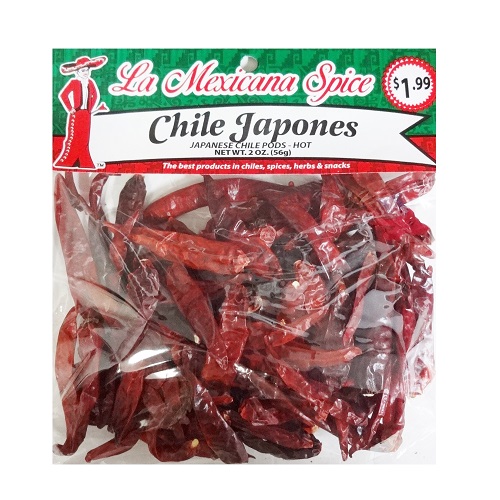 La Mexicana Chile Japones 2oz-wholesale La Mexicana Chile Japones 2oz-wholesale