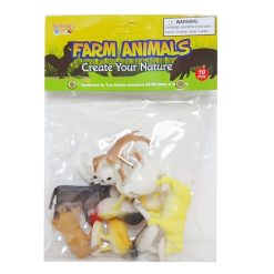 Toy Farm Animals Mini 10pc Asst-wholesale