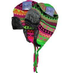 Peruvian Hats Asst Clrs W-Furr Lining-wholesale
