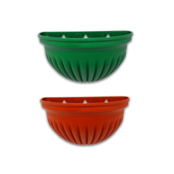 Plant Pot Plastic 14.5X7.7X7.7 Asst-wholesale