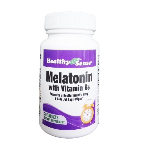 H.S Melatonin 3mg W-Vitamin B-6 20ct-wholesale H.S Melatonin 3mg W-Vitamin B-6 20ct-wholesale