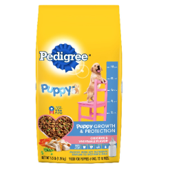 Pedigree 3.5 Lbs Chicken Comb Puppy Food-wholesale