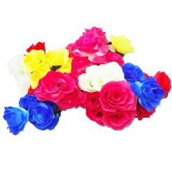 Rose Bouquet 6pc Asst Clrs-wholesale
