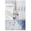 Shower Curtain 70X70 Feather Design-wholesale