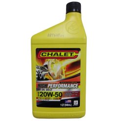 Chalet Motor Oil SAE 20W-50 1qt-wholesale