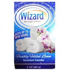 Wizard Scent Candle 3oz Freshly Linen-wholesale