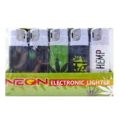 Neon Lighter Electronic Hemp Plant-wholesale