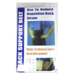 Back Support Belt Lg Black-wholesale