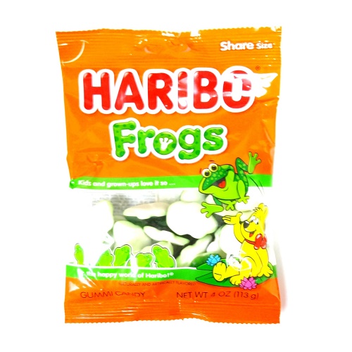 Haribo Gummies 4oz Frogs-wholesale Haribo Gummies 4oz Frogs-wholesale