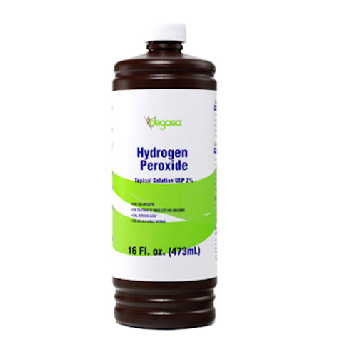 Degasa Hydrogen Peroxide 3% 16oz-wholesale Degasa Hydrogen Peroxide 3% 16oz-wholesale