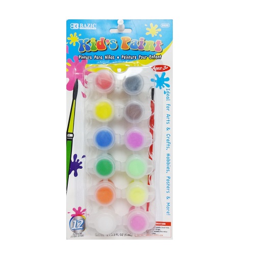 Paint Tray W-Brush 12ct-wholesale Paint Tray W-Brush 12ct-wholesale