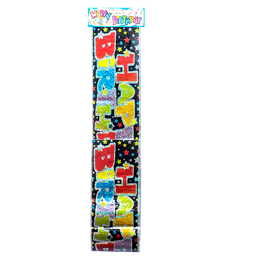 Happy Birthday Banner Asst-wholesale Happy Birthday Banner Asst-wholesale