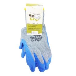 Solid Grip Work Gloves XL Blue-wholesale