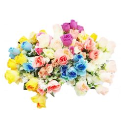 Rose Bouquet 11in Asst Clrs-wholesale