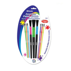 Paint Brushes 9pc Asst Sizes-wholesale