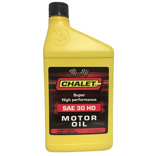 Chalet Motor Oil SAE 30 HD 1qt