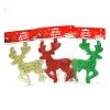 X-Mas Decor Reindear 6in Asst Clrs-wholesale X-Mas Decor Reindear 6in Asst Clrs-wholesale