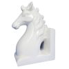 Unicorn Head Ceramic 8in White-wholesale