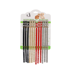 Pet Collar 12 X 4 Asst Clrs-wholesale