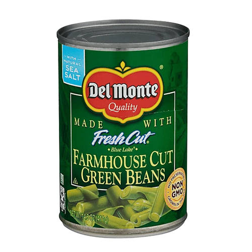 Del Monte Green Beans 14.5oz Farmhouse-wholesale Del Monte Green Beans 14.5oz Farmhouse-wholesale
