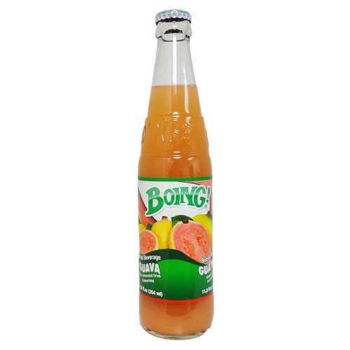 Boing Soda 11.8oz Glass Guava Long Neck-wholesale Boing Soda 11.8oz Glass Guava Long Neck-wholesale