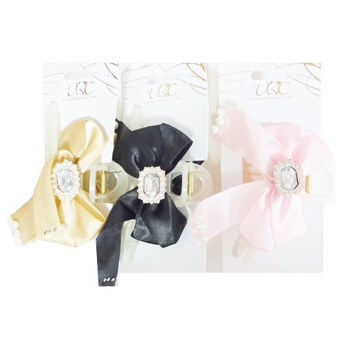 Hair Clip W-Bow Asst Clrs-wholesale Hair Clip W-Bow Asst Clrs-wholesale