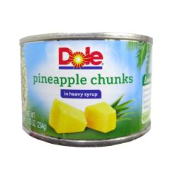 Dole Pineapple Chunks 8.25oz In Syrup-wholesale