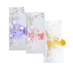 Hair Clip Large Asst Design & Clrs-wholesale