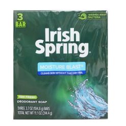Irish Spring Bar Soap 3pk 11.1oz  Moistu-wholesale