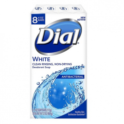 Dial Bar Soap 8pk 32oz White Antibact-wholesale