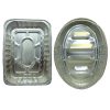D.Foil Roaster Pans Oval & Rect Display-wholesale