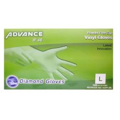 Gloves Vinyl Clear Lg 100ct Powder Free-wholesale