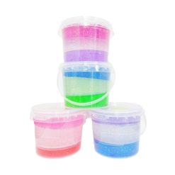 Toy Slime Bucket W-Glitter Asst Clrs-wholesale