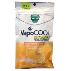 Vicks VapoCool Drops 18ct Honey Lemon Ch-wholesale