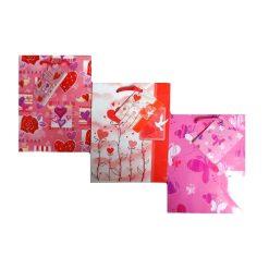 Gift Bags Smll Butterfly-Hearts Asst-wholesale