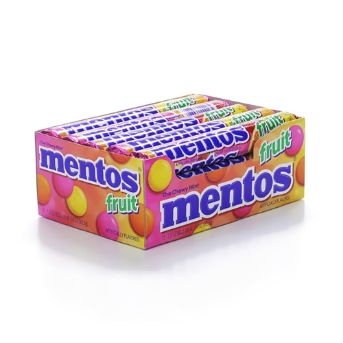 Mentos Chewy Mint 15pc Asst Fruit-wholesale  - Online  wholesale store of general merchandise and grocery items