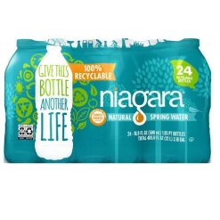Niagara Water 16.9oz 24pk Spring Water-wholesale
