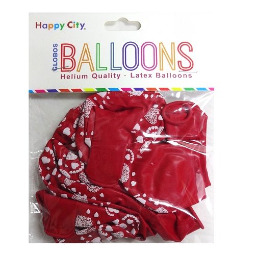 Balloons 8ct Red I LOVE YOU-wholesale