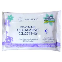 Clarisse Feminine Cleansing Cloths 36ct-wholesale