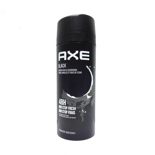Axe Deo Body Spray 4oz Black-wholesale