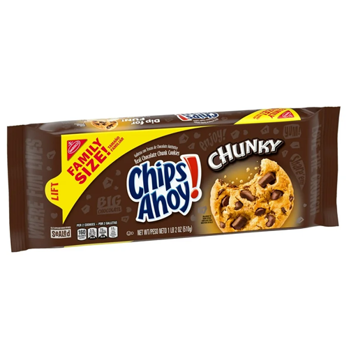 Nabisco Chips Ahoy Chunky 510g-wholesale Nabisco Chips Ahoy Chunky 510g-wholesale