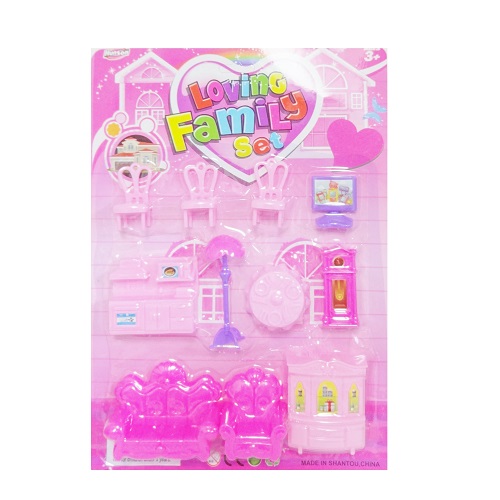 Toy Furniture Play Set On Card-wholesale Toy Furniture Play Set On Card-wholesale