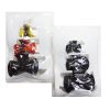Hair Clips 3pc Asst Clrs & Sizes-wholesale Hair Clips 3pc Asst Clrs & Sizes-wholesale