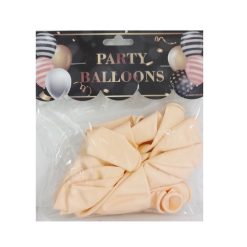 Balloons 12in 10pc Peach Color-wholesale