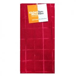 Kitchen Towels 15X25in 1pc Red-wholesale