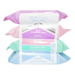 Make-Up Cleansing Wipes 120ct Asst-wholesale