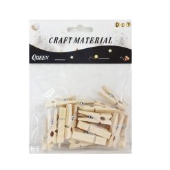 Craft Clothespins Mini Wooden-wholesale