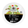 Ideal Plastic Plates 9in 12ct White-wholesale Ideal Plastic Plates 9in 12ct White-wholesale