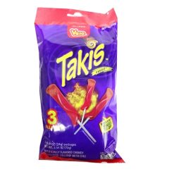 Vero Takis Fuego Lollipops 3ct-wholesale